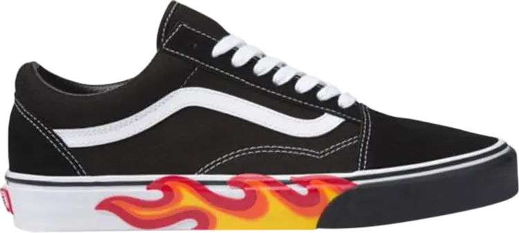 

Кеды Vans Old Skool Flame Cut Out, черный