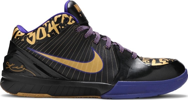 

Лимитированные кроссовки Nike Zoom Kobe 4 POP 'Finals', черный