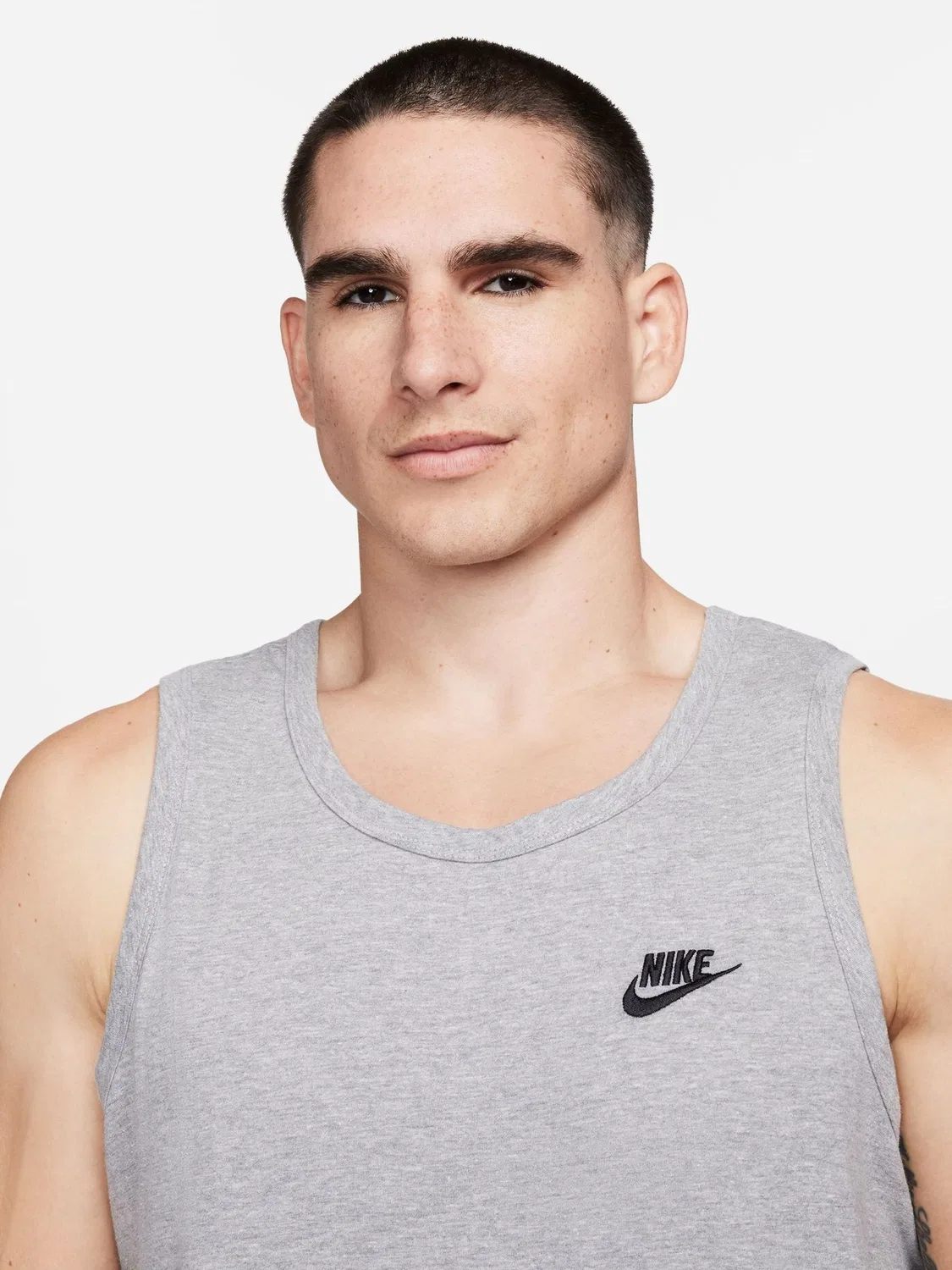 Майка Nike Club Vest, серый — фото 4