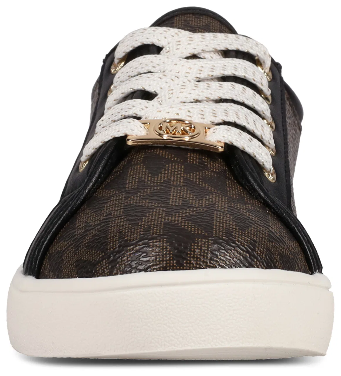 Кроссовки для девочек Jem Ralley Michael Kors, цвет Brown Monogram/Black — фото 2