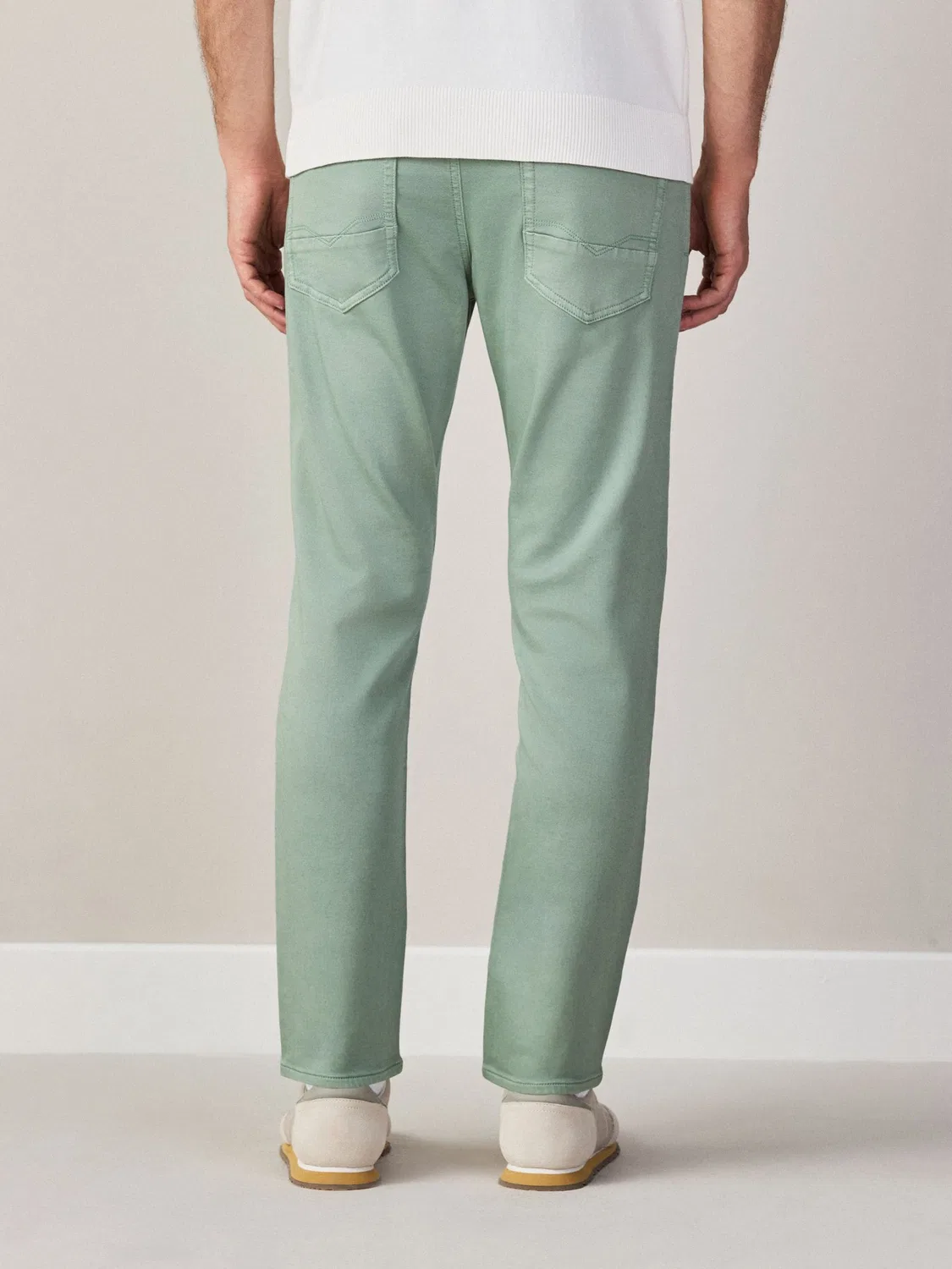 Джинсы slim fit Comfort Stretch Next, мятно-зеленый — фото 3