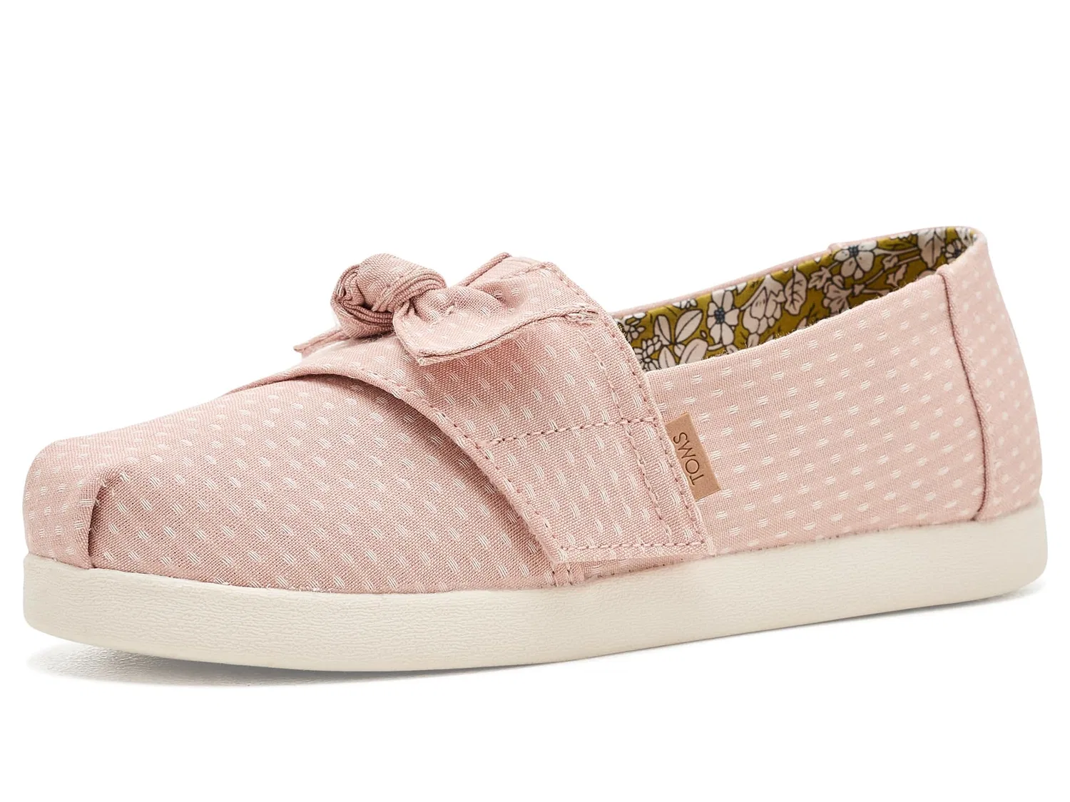 Кроссовки Alpargata Classic (для маленьких и больших детей) Toms Kids, Beige/Khaki