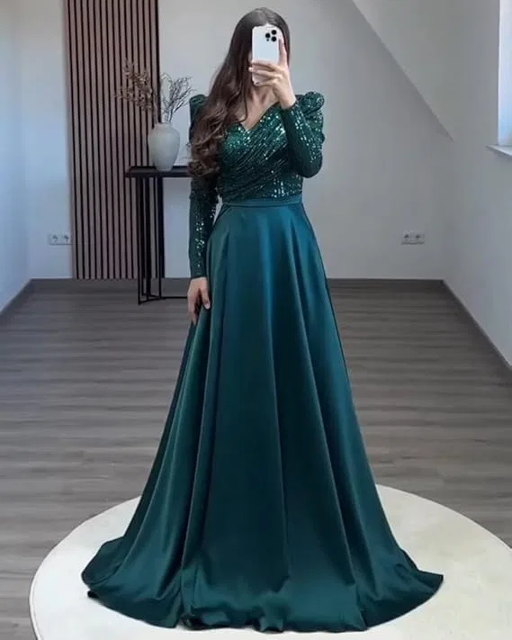 Женское вечернее платье с пайетками и корсетом, Fuchsia Black — фото 4