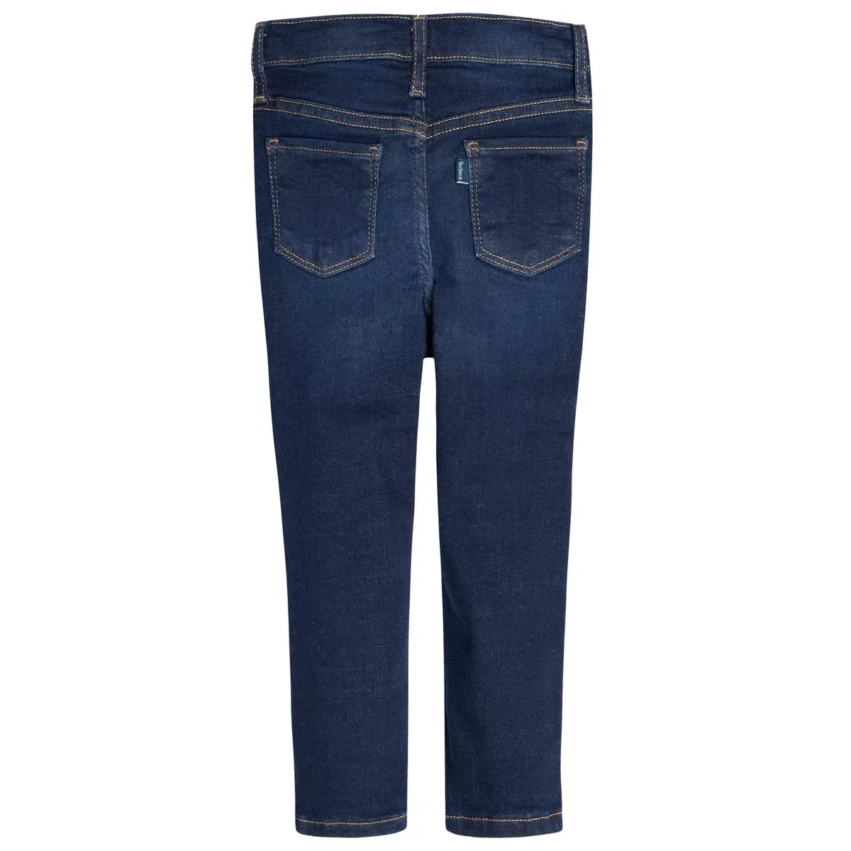 Детские джеггинсы для девочек джинсовые Gerber, Dark Blue — фото 2