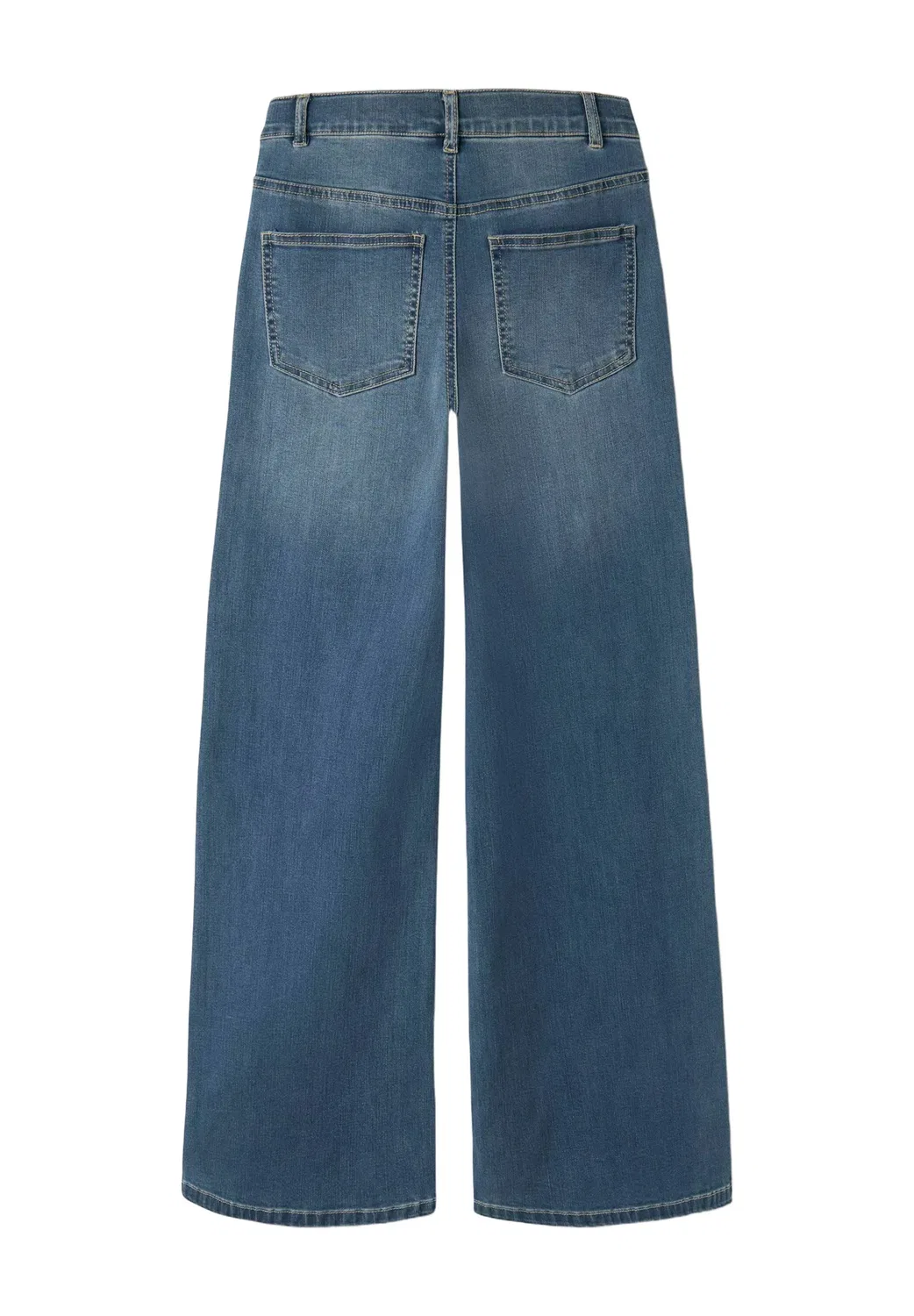 Джинсы очень широкого кроя - расклешенные джинсы Two Soon, Medium Blue Denim — фото 2