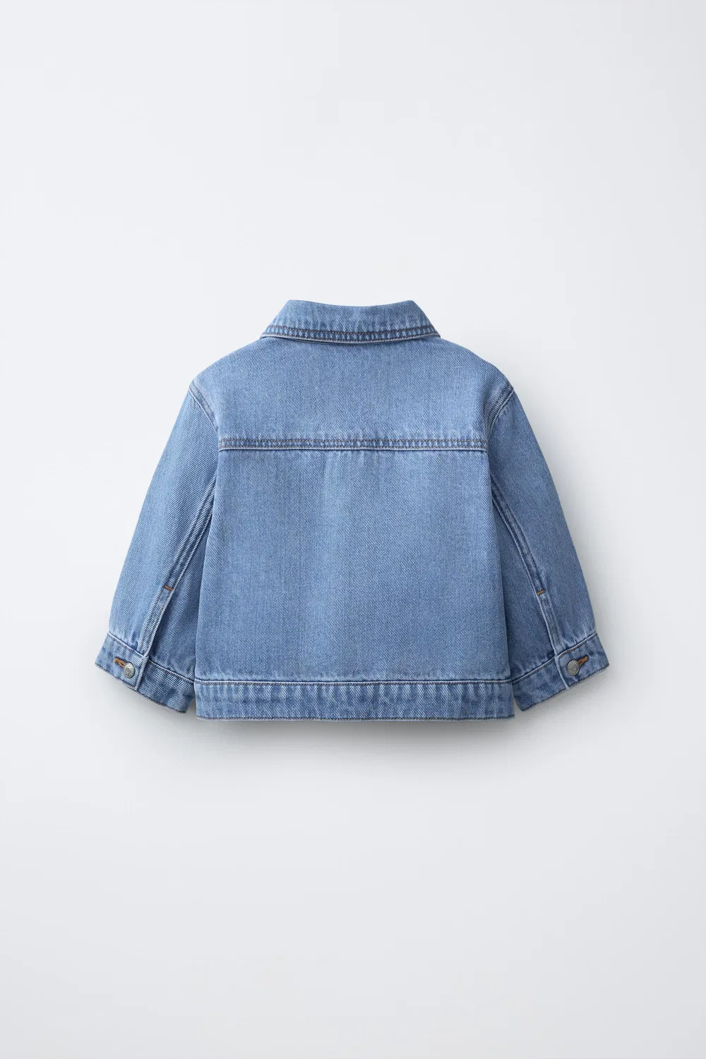 Джинсовая куртка ZARA, Blue — фото 2