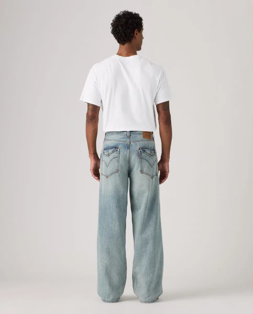Мужское свободные джинсы, Vaquero Twisted Baggy Wide Leg, Levi's, голубой — фото 3