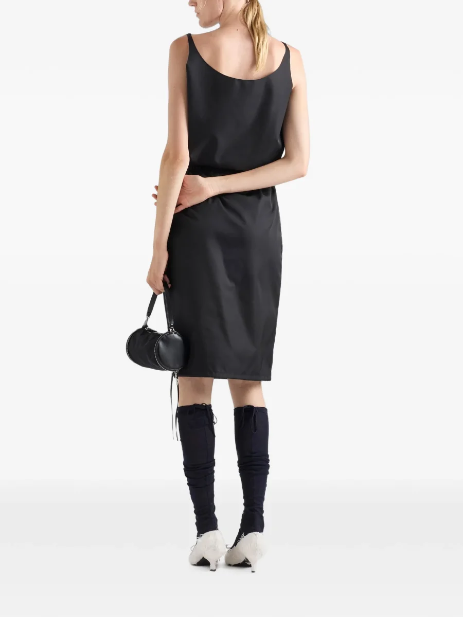Топ Prada Re-Nylon, черный — фото 3