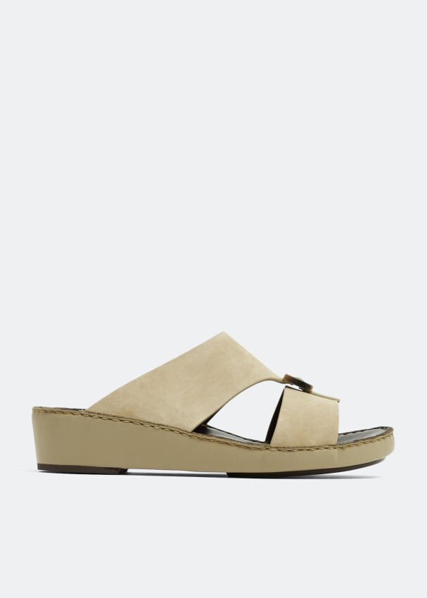 

Сандалии PRIVATE COLLECTION Quadratura cuerno sandals, бежевый