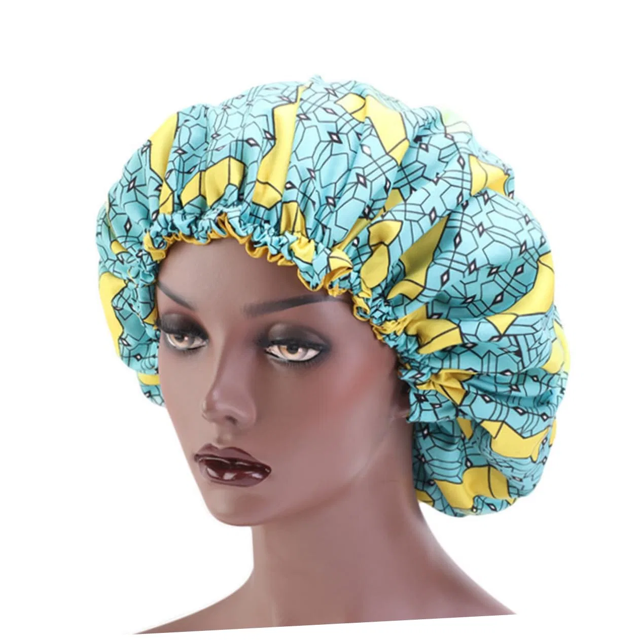 Шапочка для душа, DEARMAMY, 3 шт, 33x33x0.1 см, Lightblue — фото 3