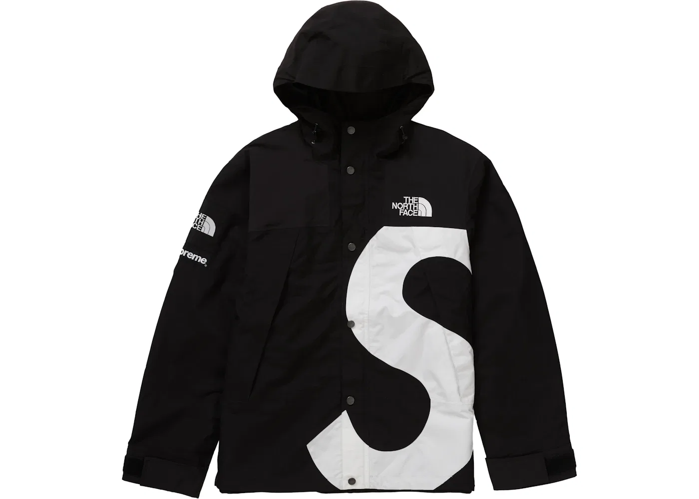 Мужская куртка с принтом Mountain Jacket Supreme, Black
