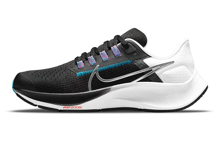 Детские кроссовки для бега с амортизацией Air Pegasus 38 Nike, Black Metallic Silver