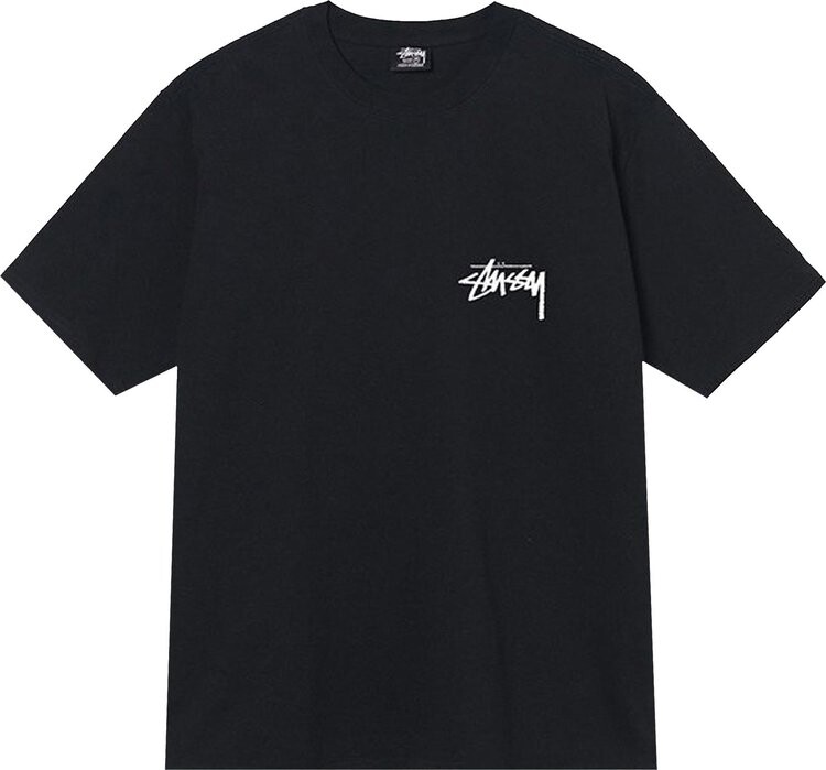 

Футболка Stussy Fuzzy Dice Tee 'Black', черный