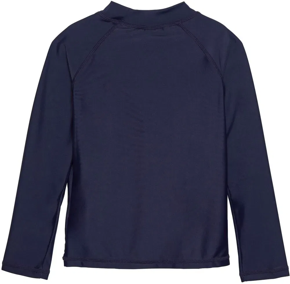 Лонгслив однотонный T-Shirt L/S Solid Color Kids, синий — фото 2