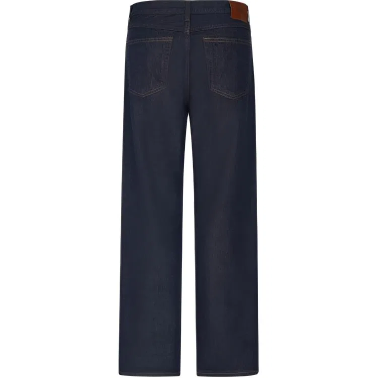 Мужские джинсы прямого кроя Moderate Straight Fit Calvin Klein, 46E Denim Dark Blue — фото 3