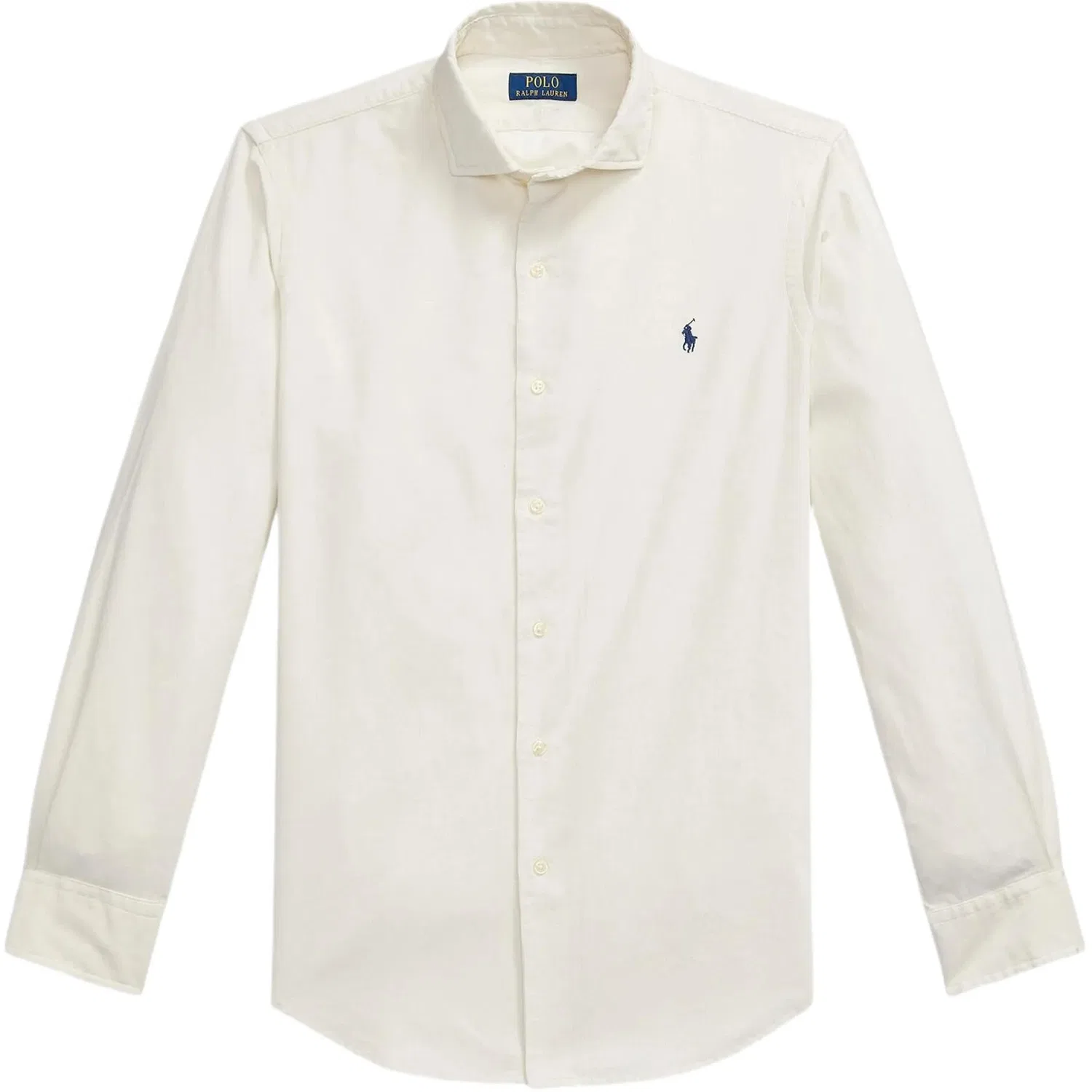 Рубашка мужская с отложным воротником, Polo Ralph Lauren, Cream White