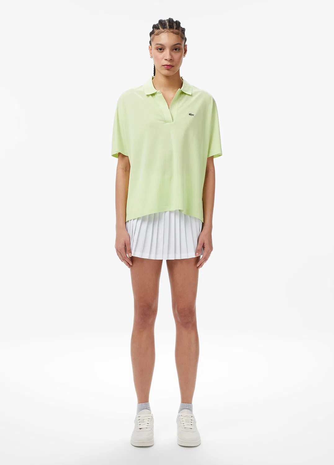 Футболка поло Lacoste Relaxed Fit, желтый — фото 4