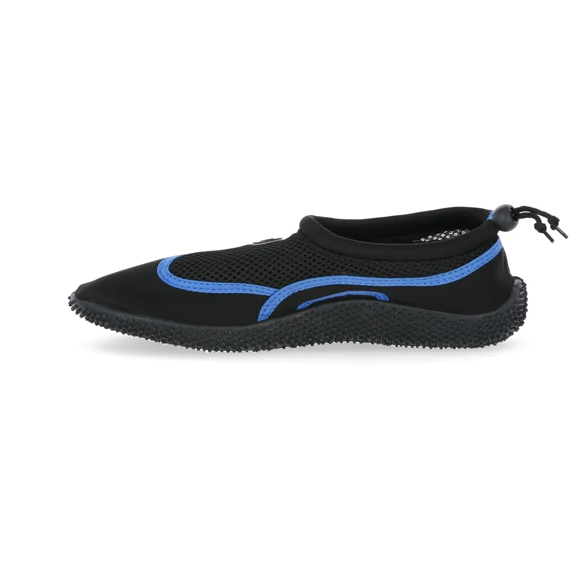 Детские водные туфли без шнурков Paddle Trespass, Black Black Blue Bkb — фото 3