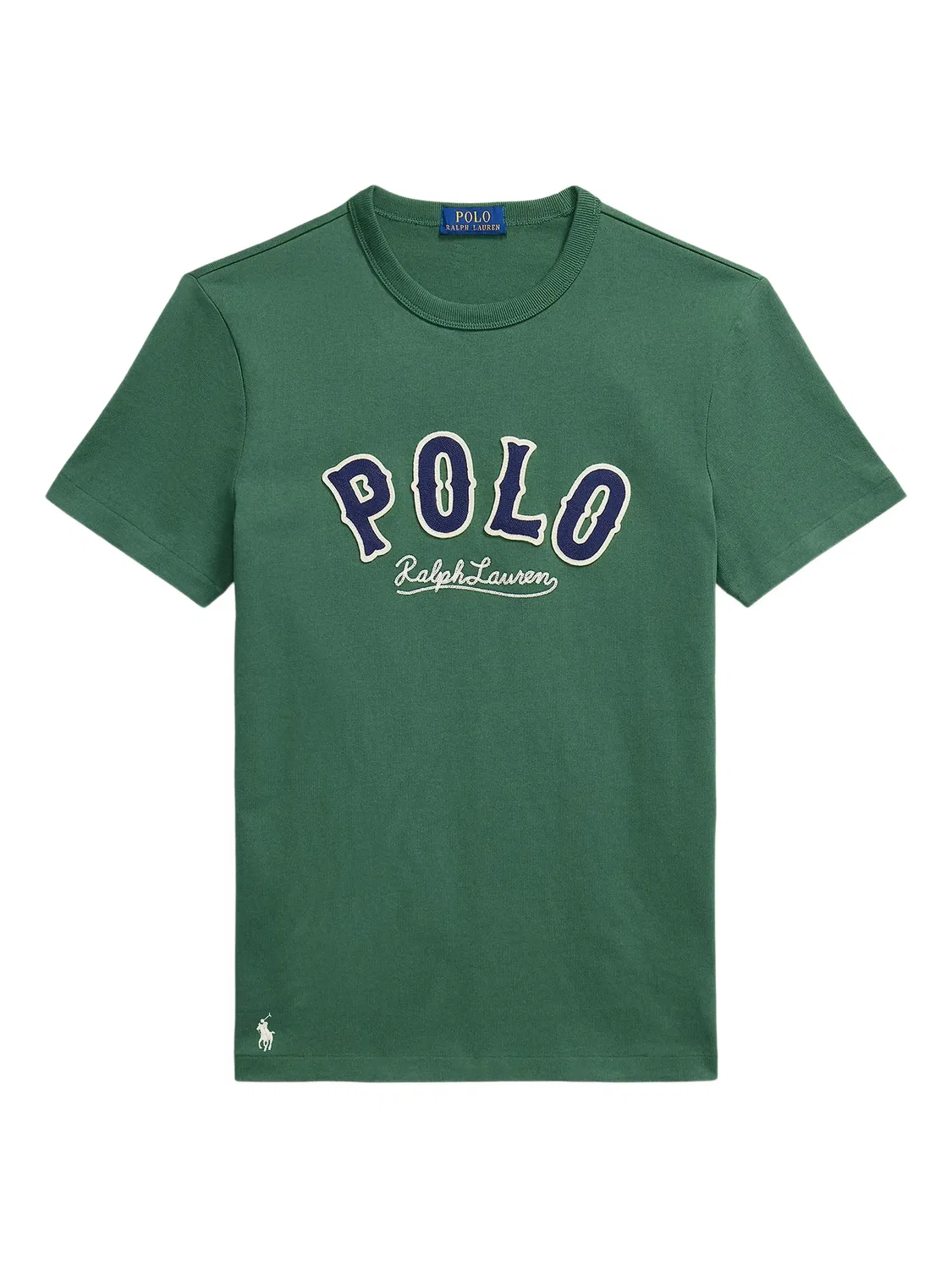 Футболка с мотивом логотипа Polo Ralph Lauren, зеленый