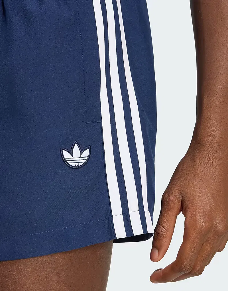 Плавки Adidas Originals с тремя полосками, ночной индиго — фото 3