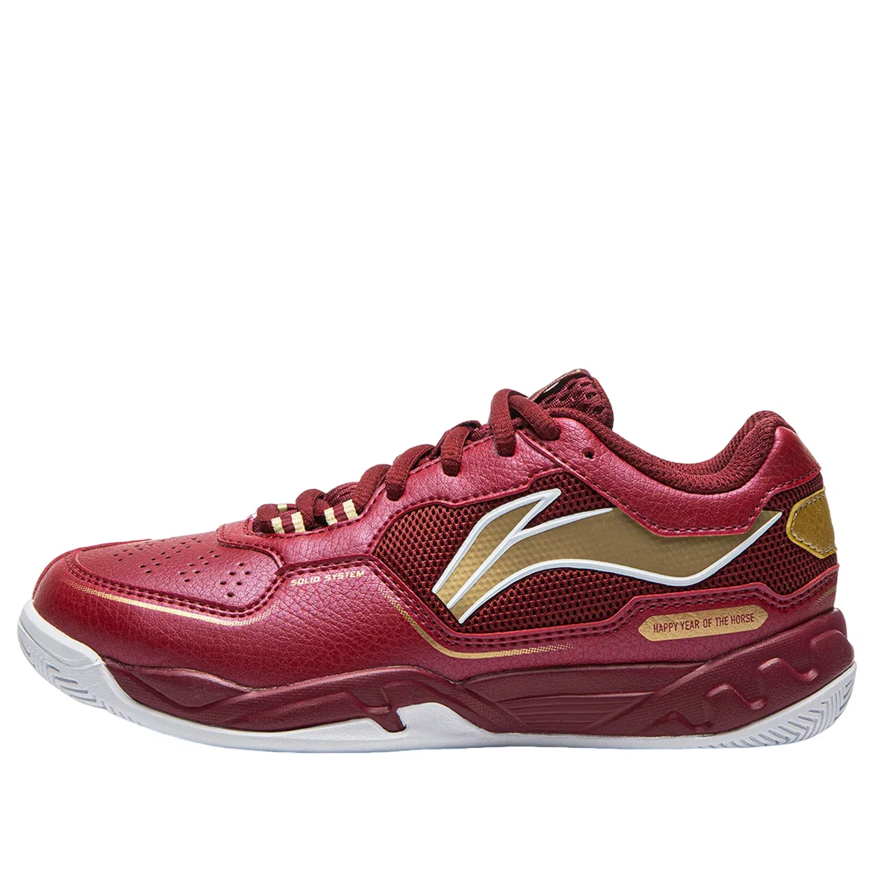 Детские кроссовки с сетчатым верхом Saga III Jr 'Red Ochre' Li-Ning, Red Ochre