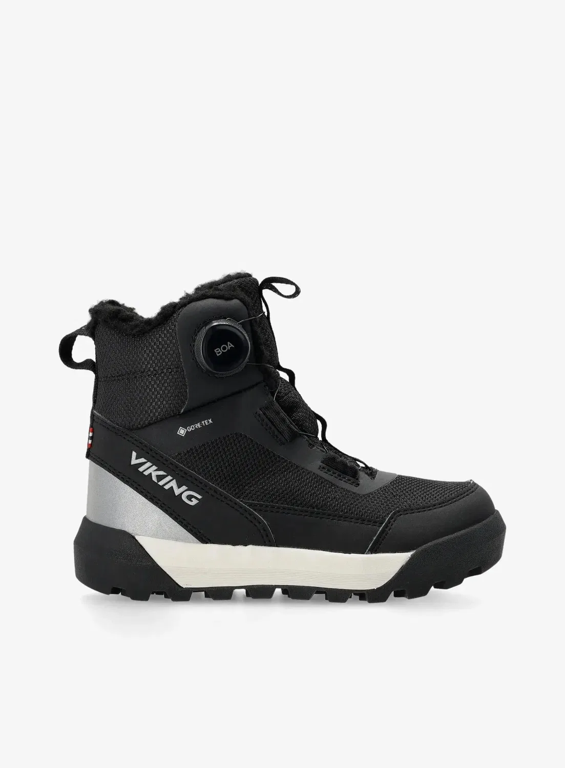 Детские снежные ботинки с мембраной GORE-TEX Expower Warm GTX BOA Viking, Schwarz