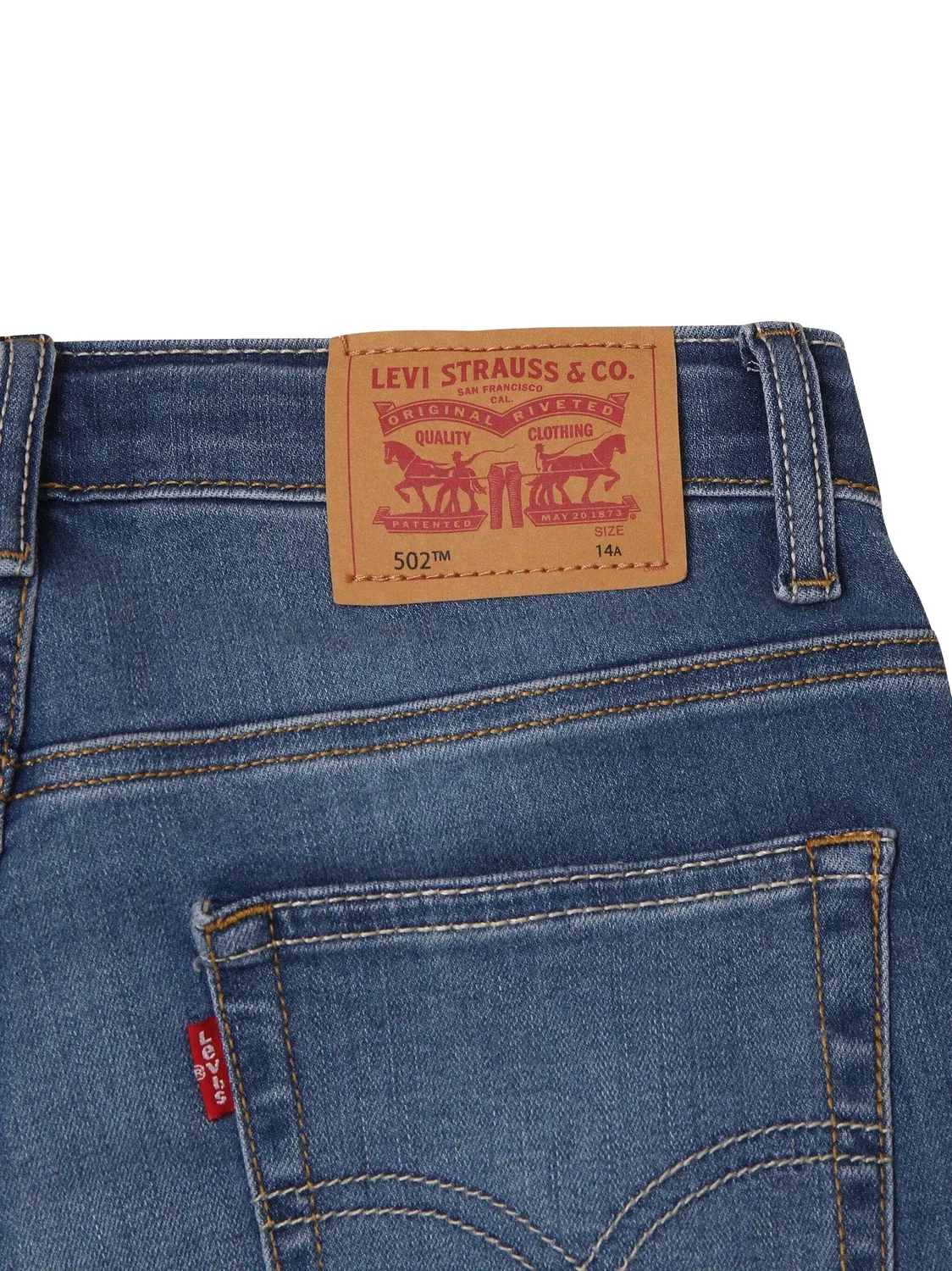 Levi's Джинсы 502 индиго — фото 2