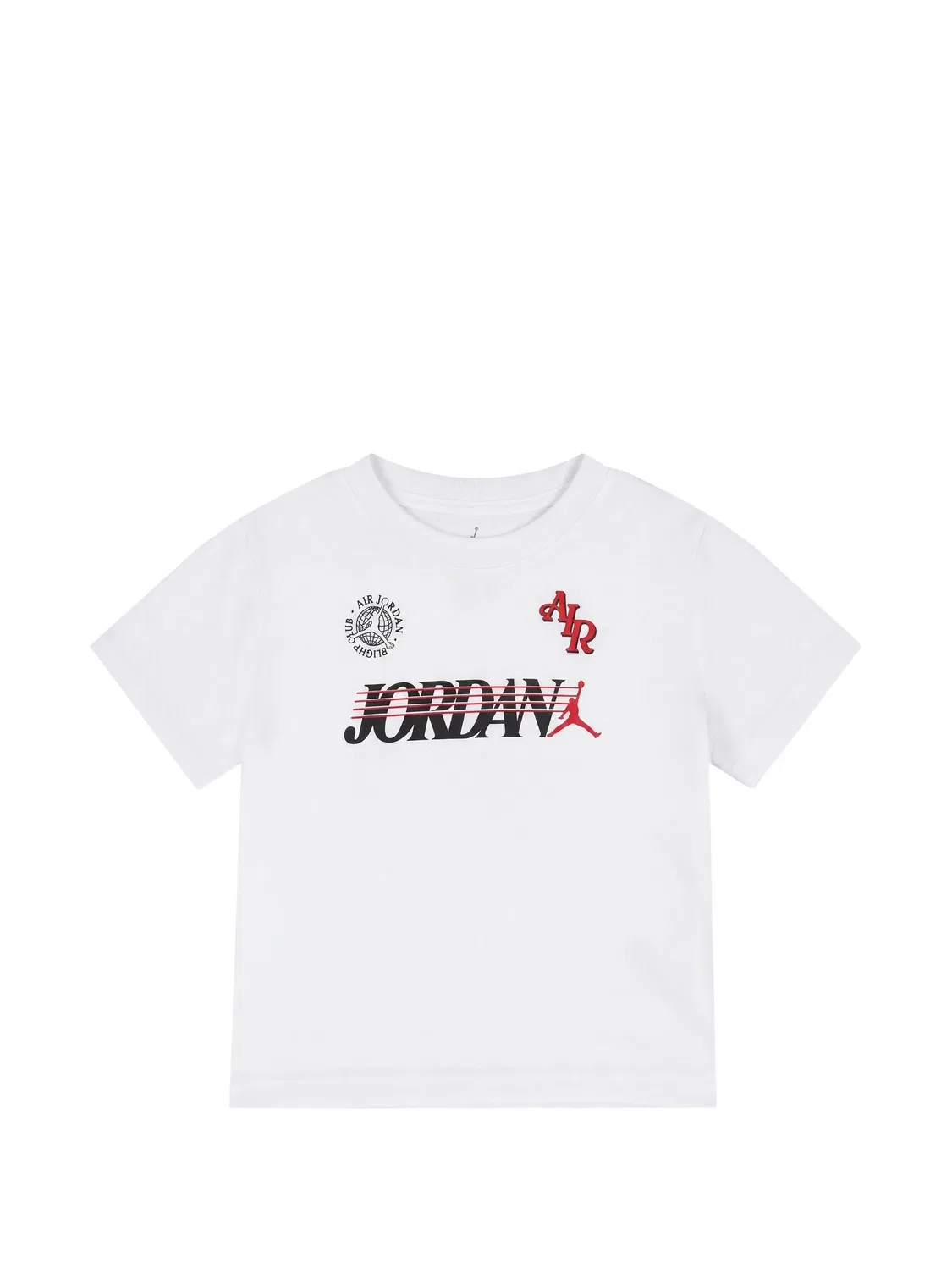 Комплект из футболки и шортов с графичным принтом Nike Kids, белый — фото 3
