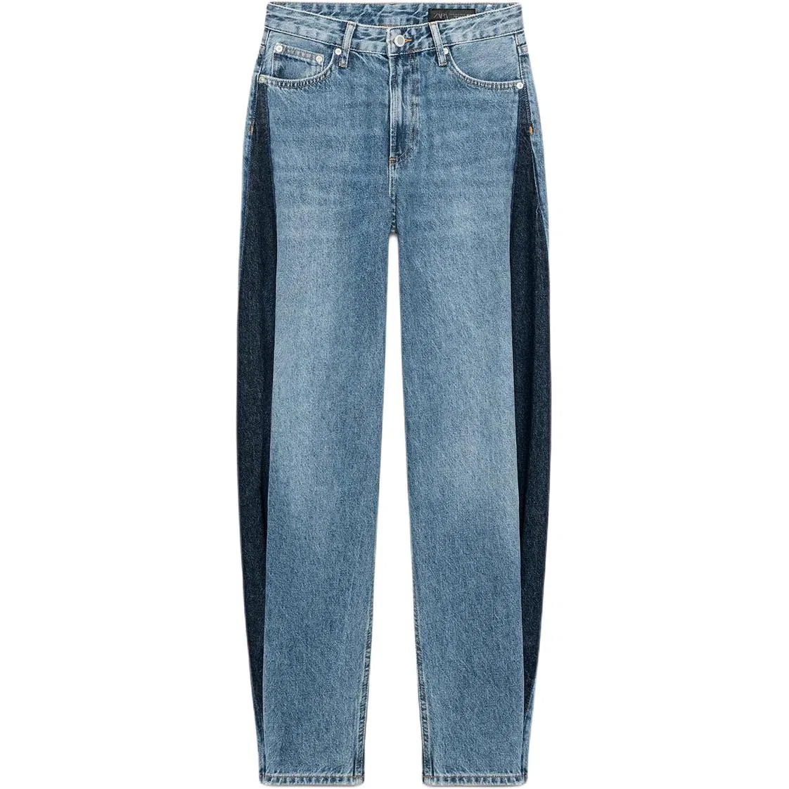 Женские джинсы зауженные модель ZW Jeans ZARA, Blue