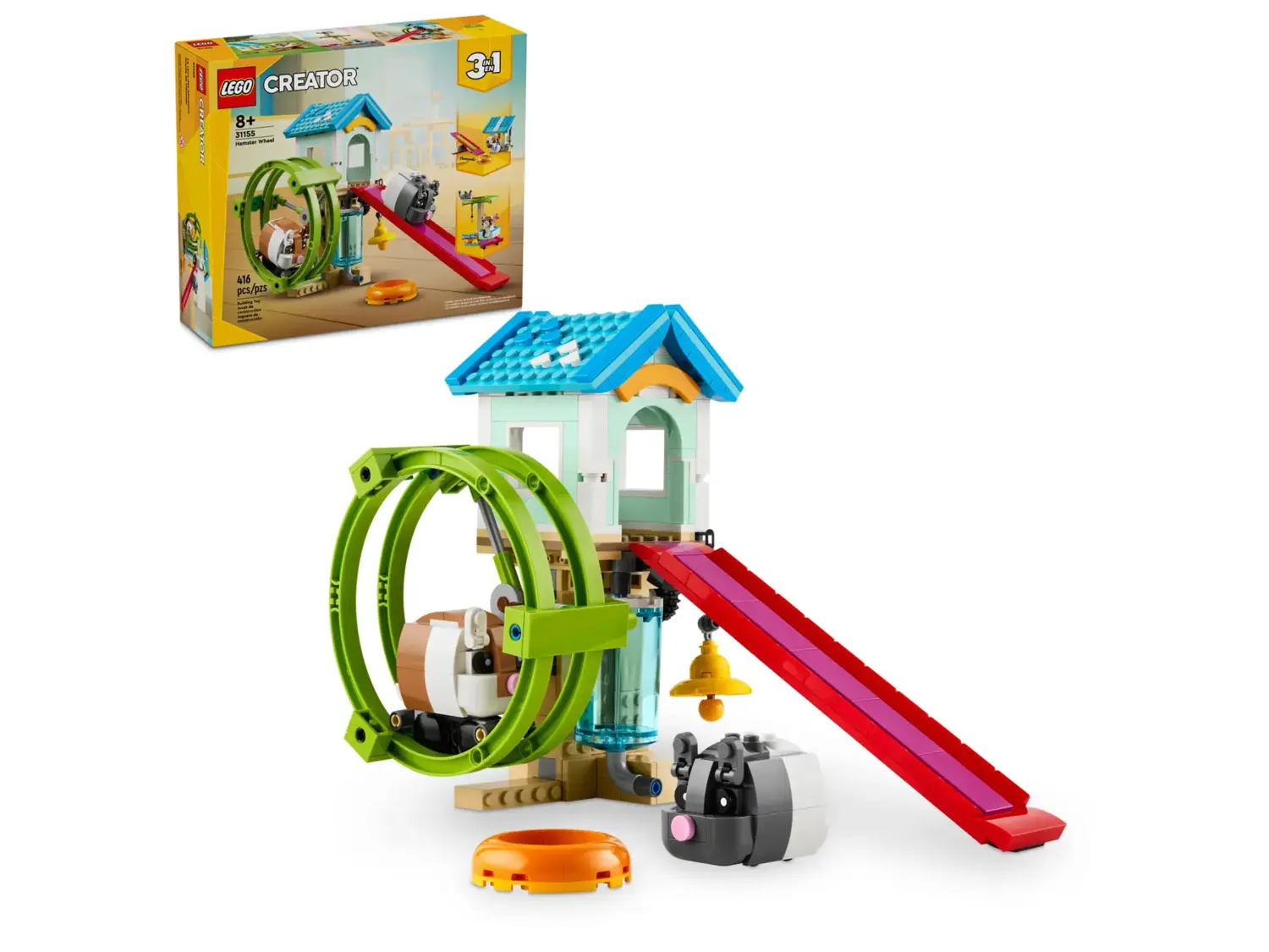 Конструктор Lego Hamster Wheel 31155, 416 деталей — фото 3