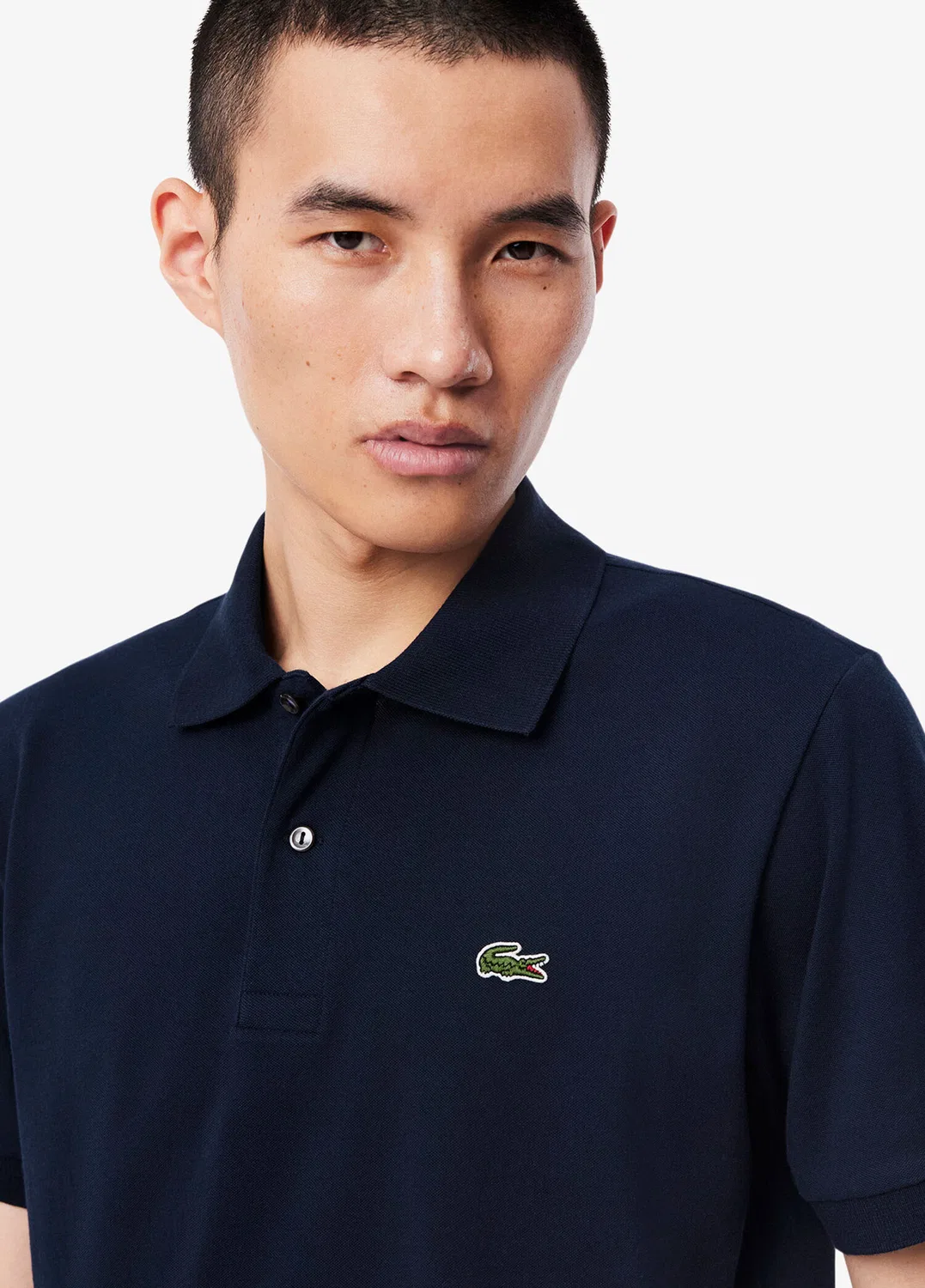 Поло Lacoste L.12.12 Classic Fit, navy — фото 2