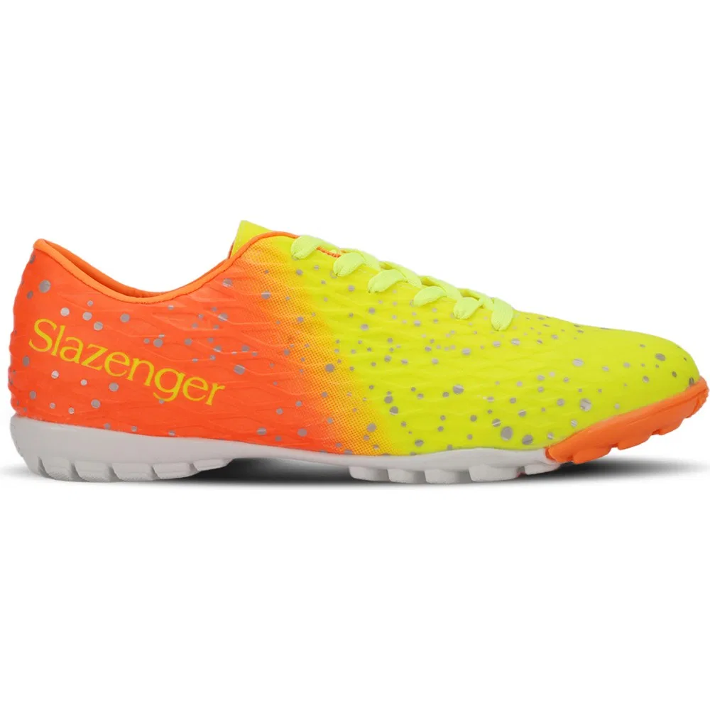 Детские футбольные бутсы для мальчиков для зала с шнуровкой HANIA HS Neon Sarı Slazenger