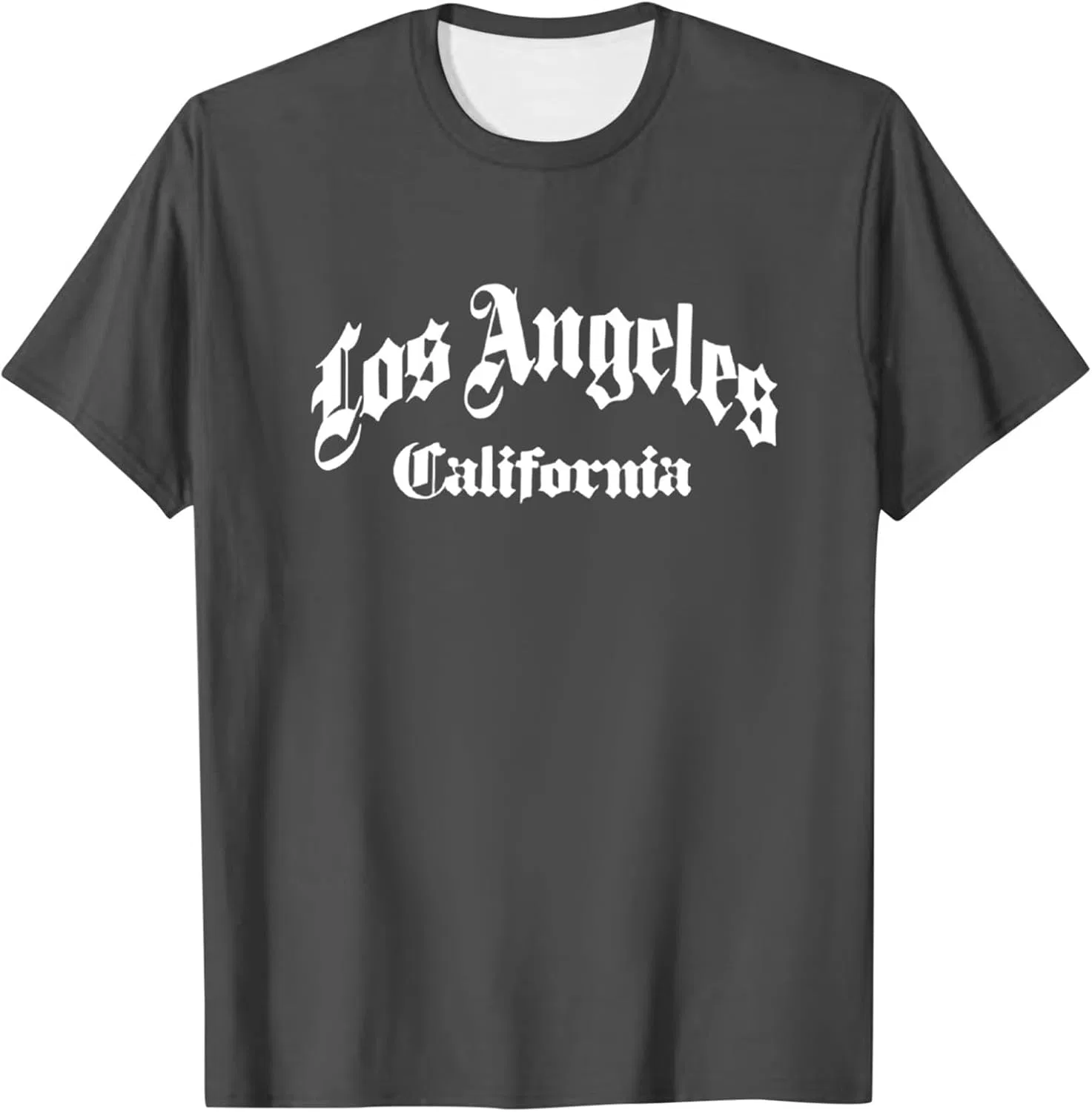 Мужская футболка с принтом Crewneck Generic, Grey — фото 3