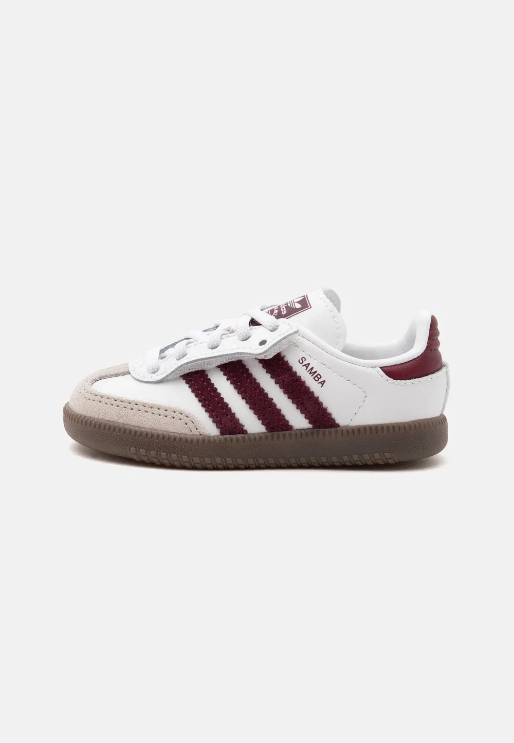 Samba og унисекс - детская обувь Adidas Originals, Footwear White/Maroon