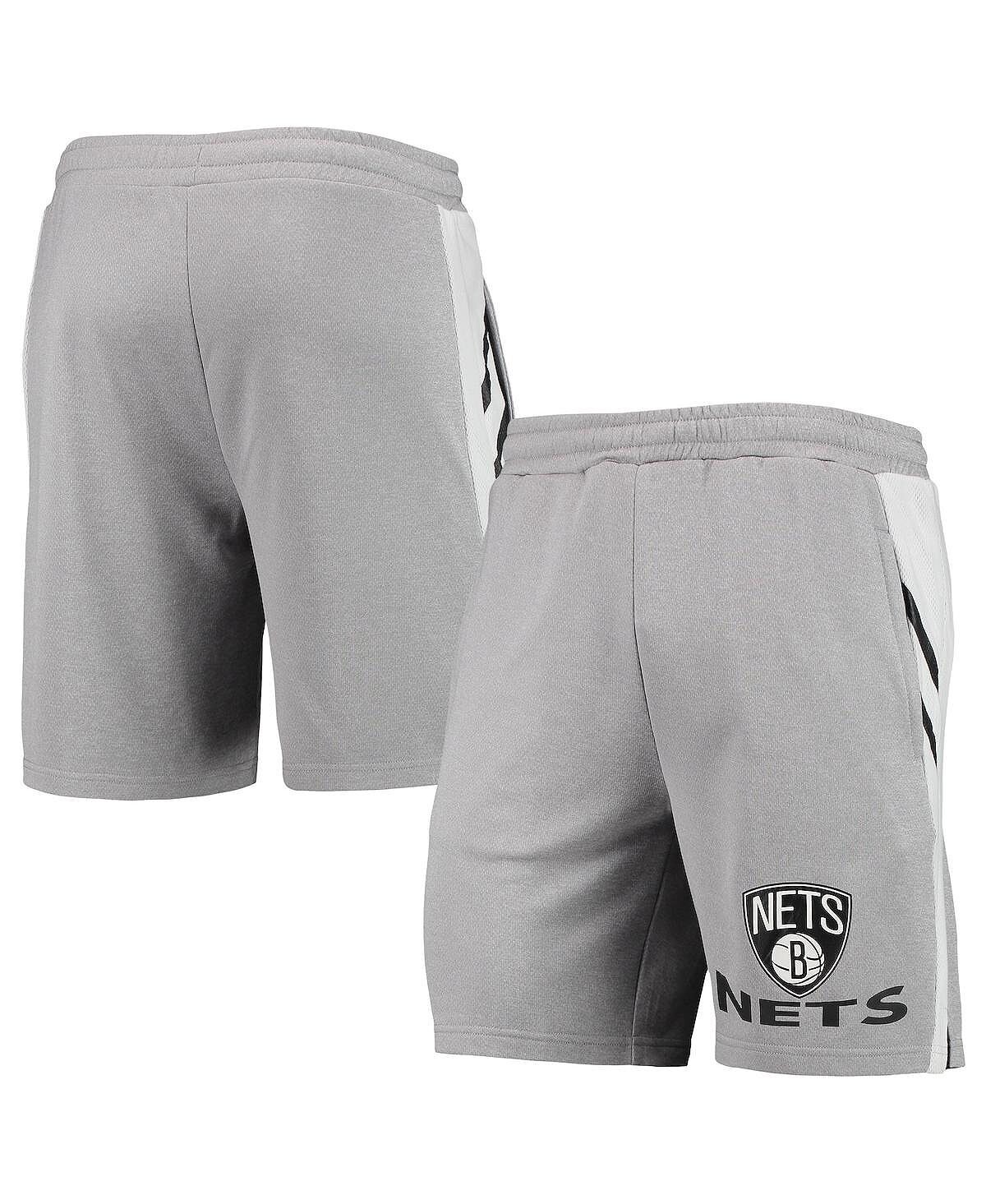 

Мужские серые шорты brooklyn nets stature Concepts Sport, серый
