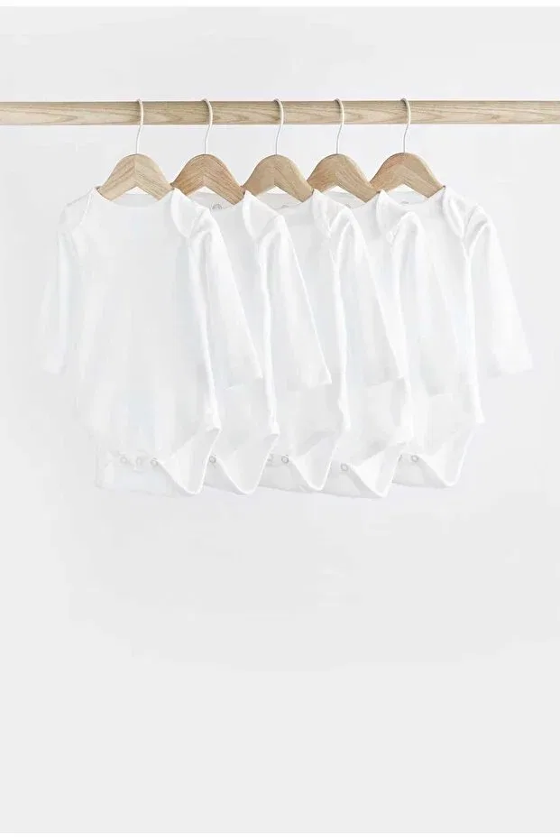 Детский лонгслив с длинным рукавом Next Baby, White