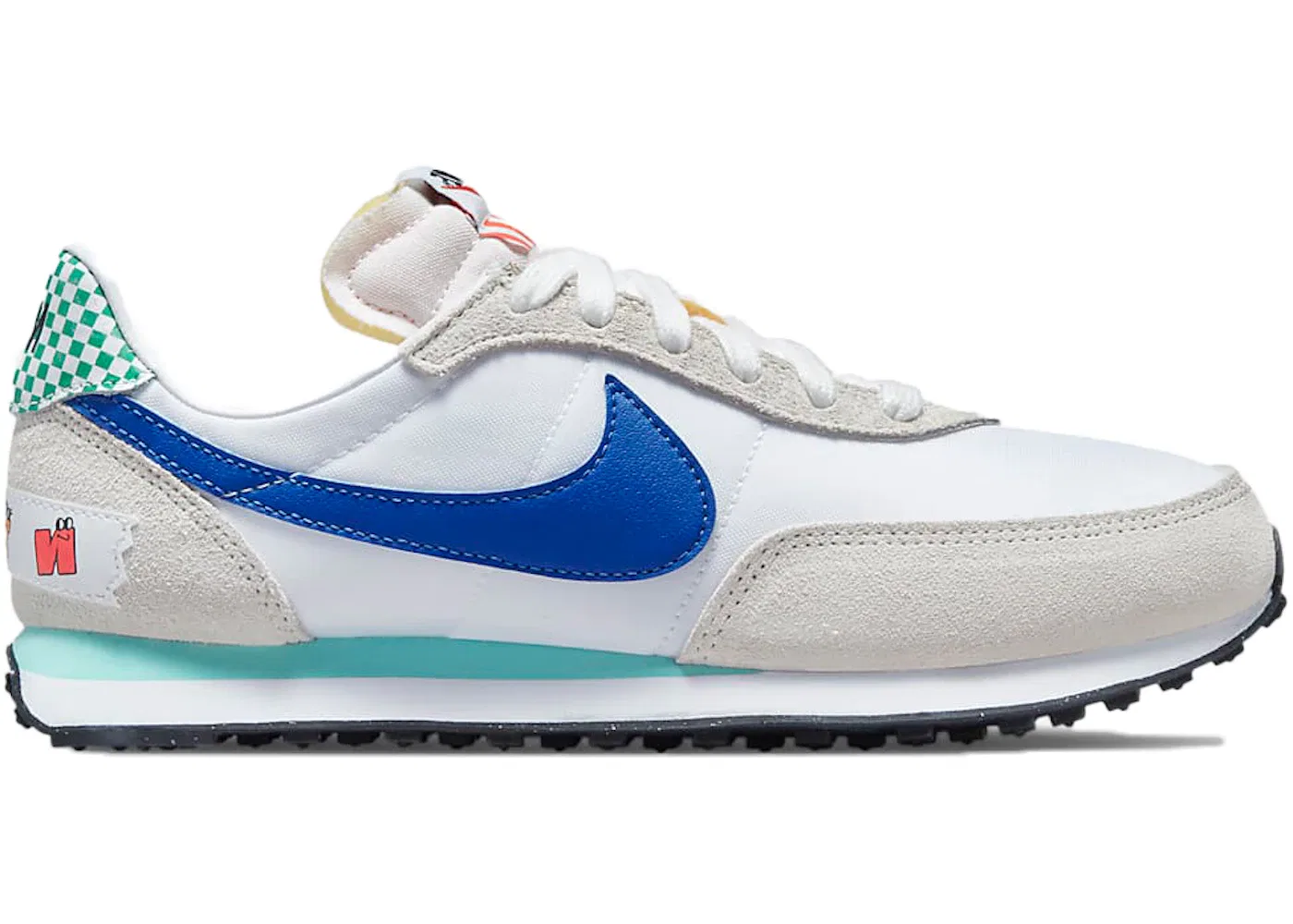 Детские кроссовки Lifestyle Nike Waffle Trainer 2, White/Pepper Red/Sapphire Blue