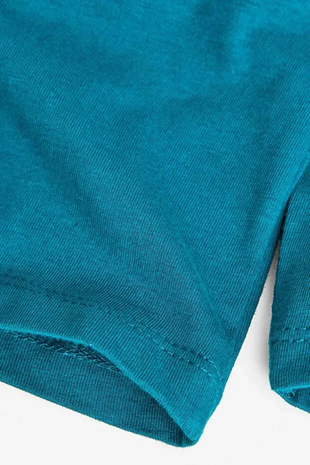 Детская футболка для мальчиков хлопковая Boboli, Navy Blue — фото 4