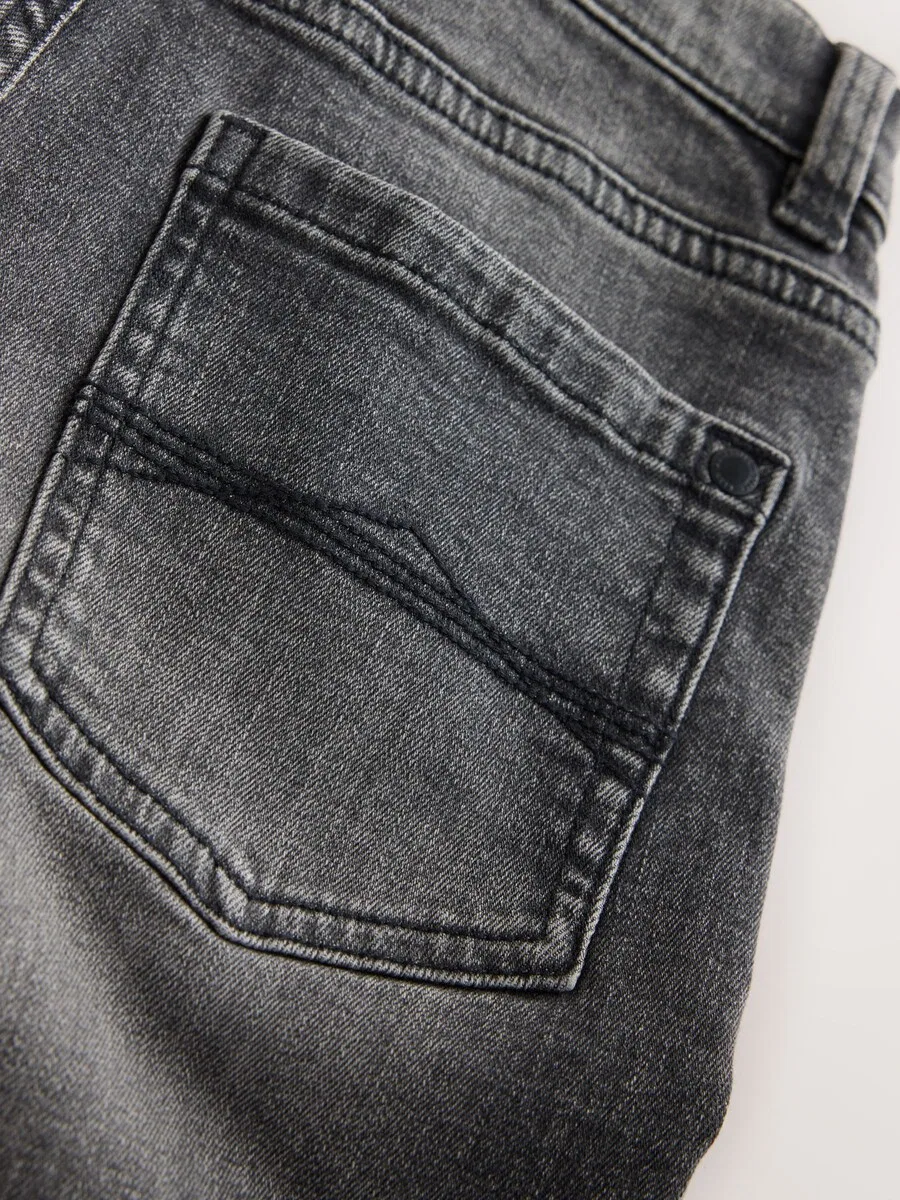 Джинсы Next Regular Jeans серого цвета — фото 4