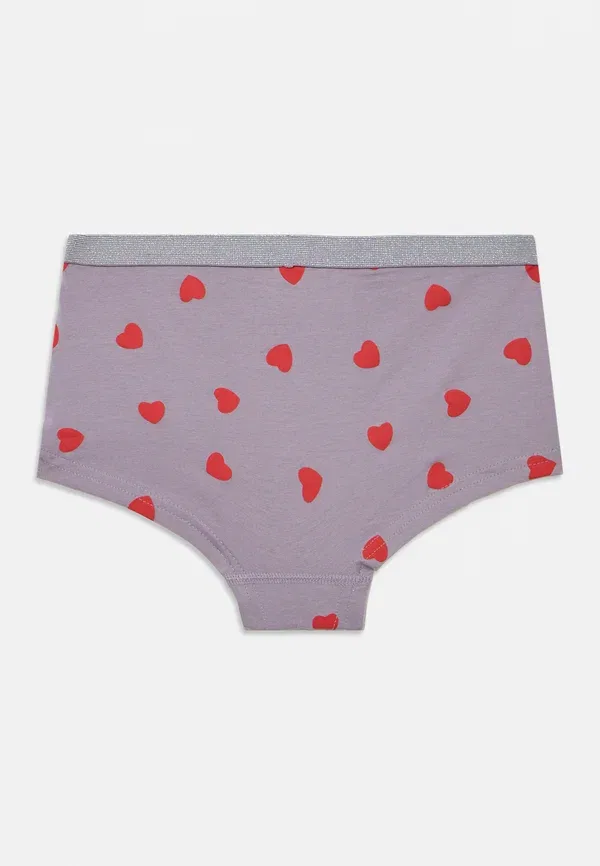 Трусы с принтом Hipster 3 pack, Name It, Lavender Gray, серый — фото 2