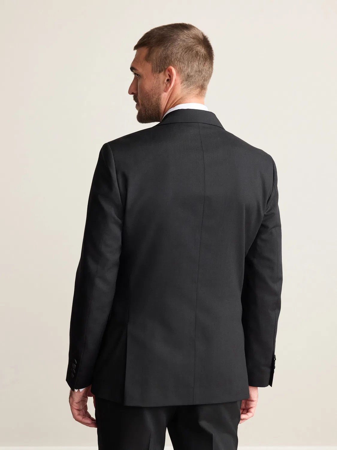 Пиджак смокинг, slim fit, Signature Nova Fides Next, черный — фото 3