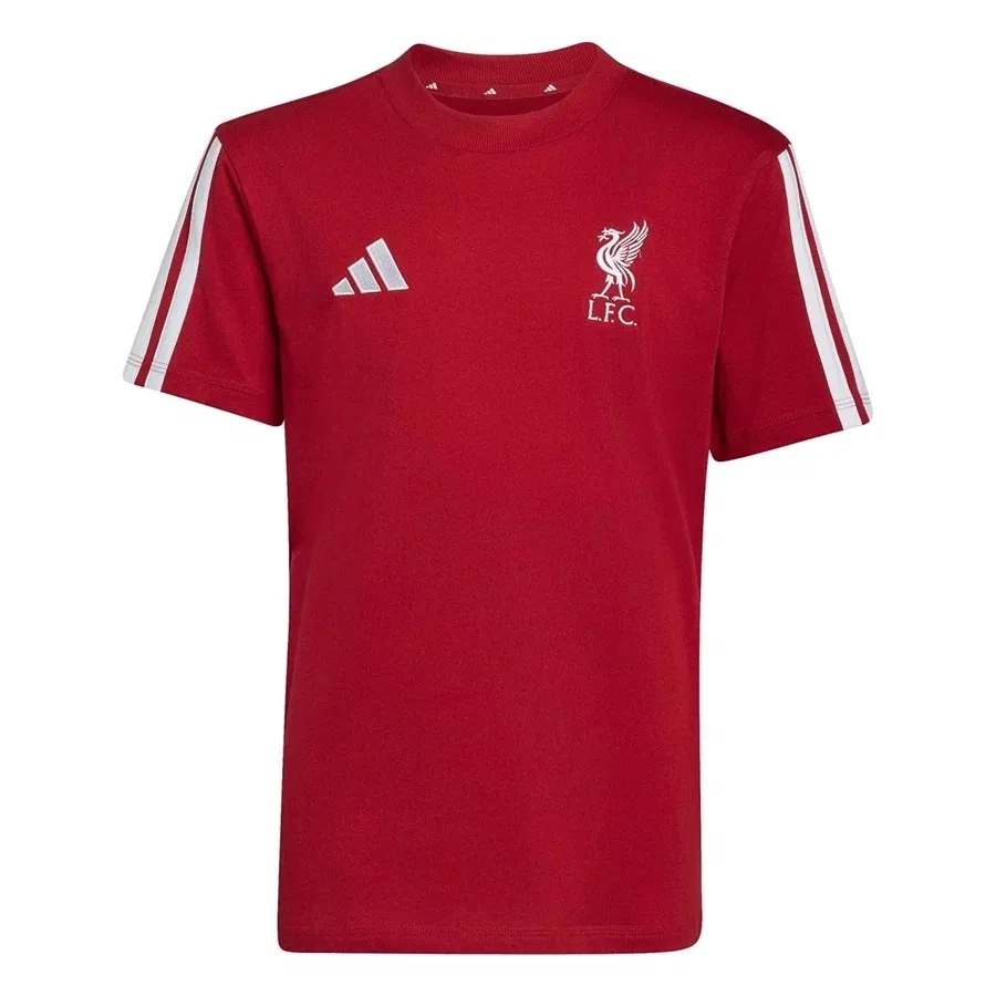 Детская футболка с длинным рукавом Lfc Kids Tee adidas, Бордовый