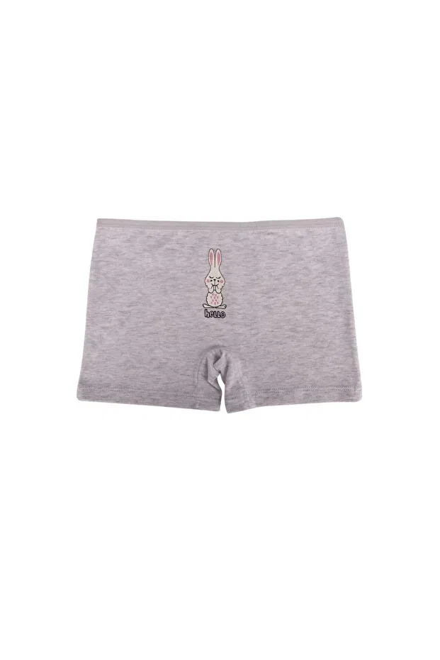 Детские шорты для мальчиков с принтом 3-Pack Girls' Boxers Mixed Colors Dominant, Mixed Color-82 — фото 4