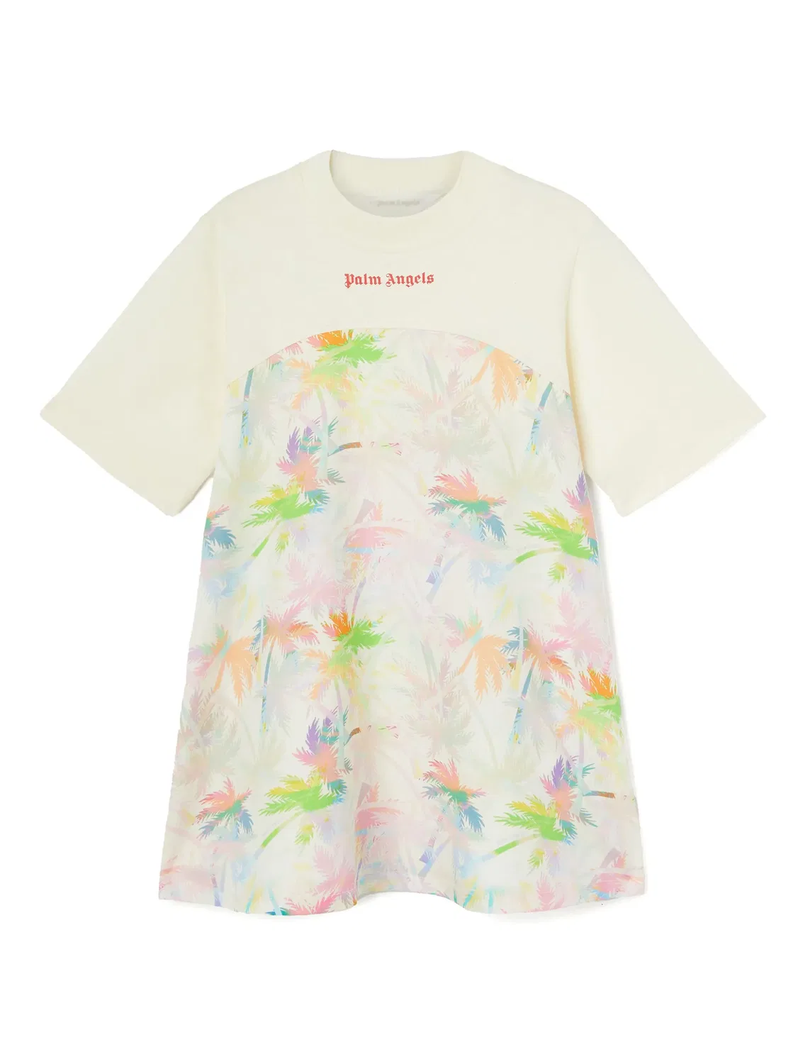 Принтованное платье Palm Angels, нейтральные