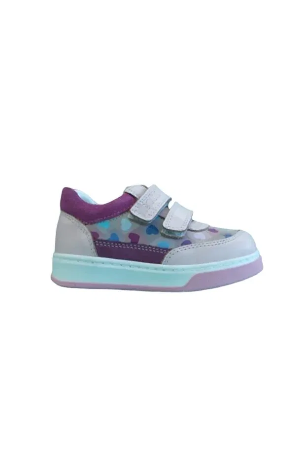 Детские кроссовки для девочек кожаные Motti Kids Club, Pink Colored Leather