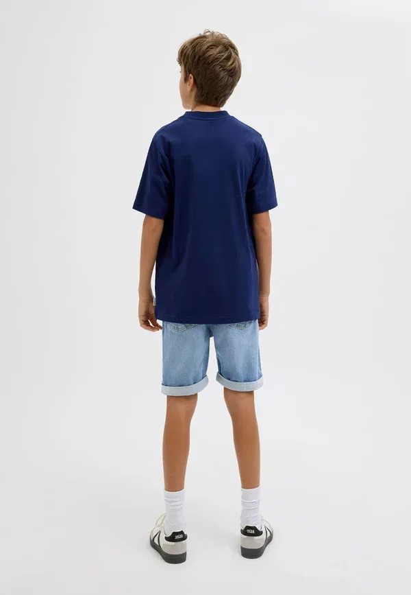 Шорты джинсовые Jwhrick Jack & Jones Junior Blue Denim, синий — фото 3