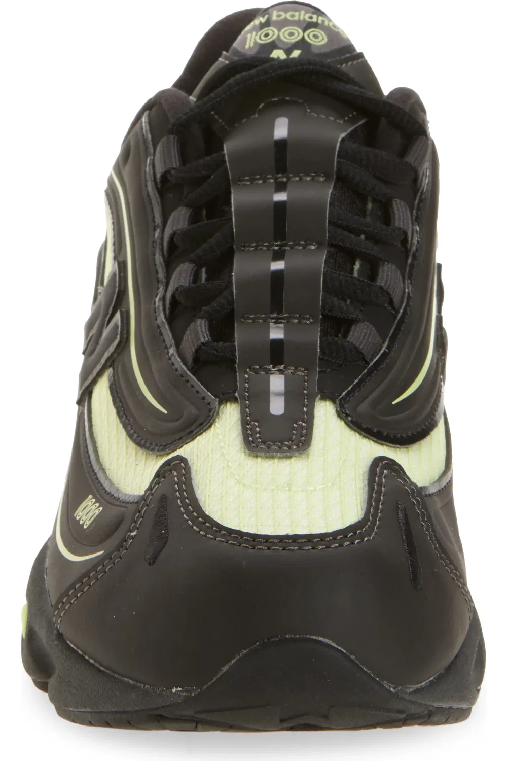 Кроссовки детские с амортизацией ABZORB 1000 Lace New Balance, Black Metal — фото 4