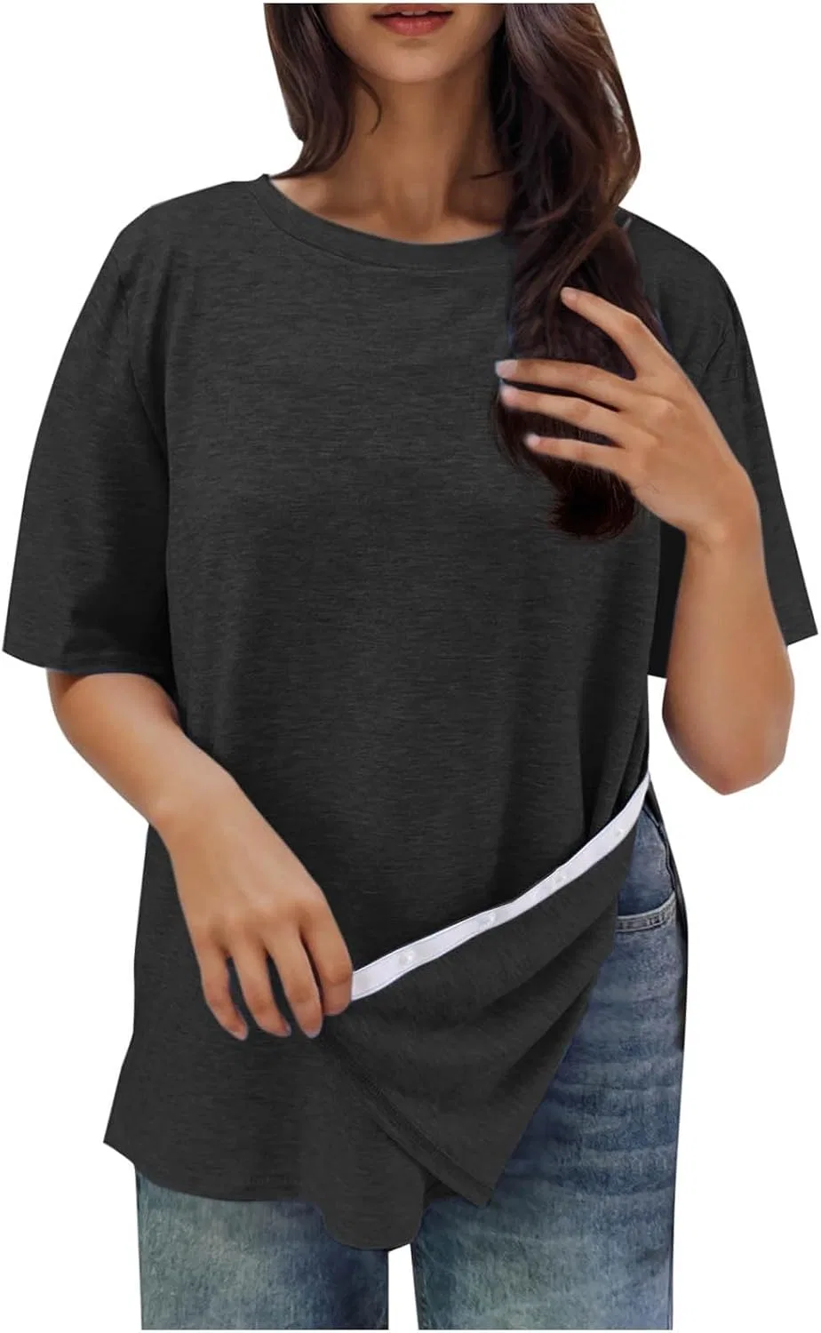 Женская футболка с принтом Shoulder Surgery Shirts, Black-1