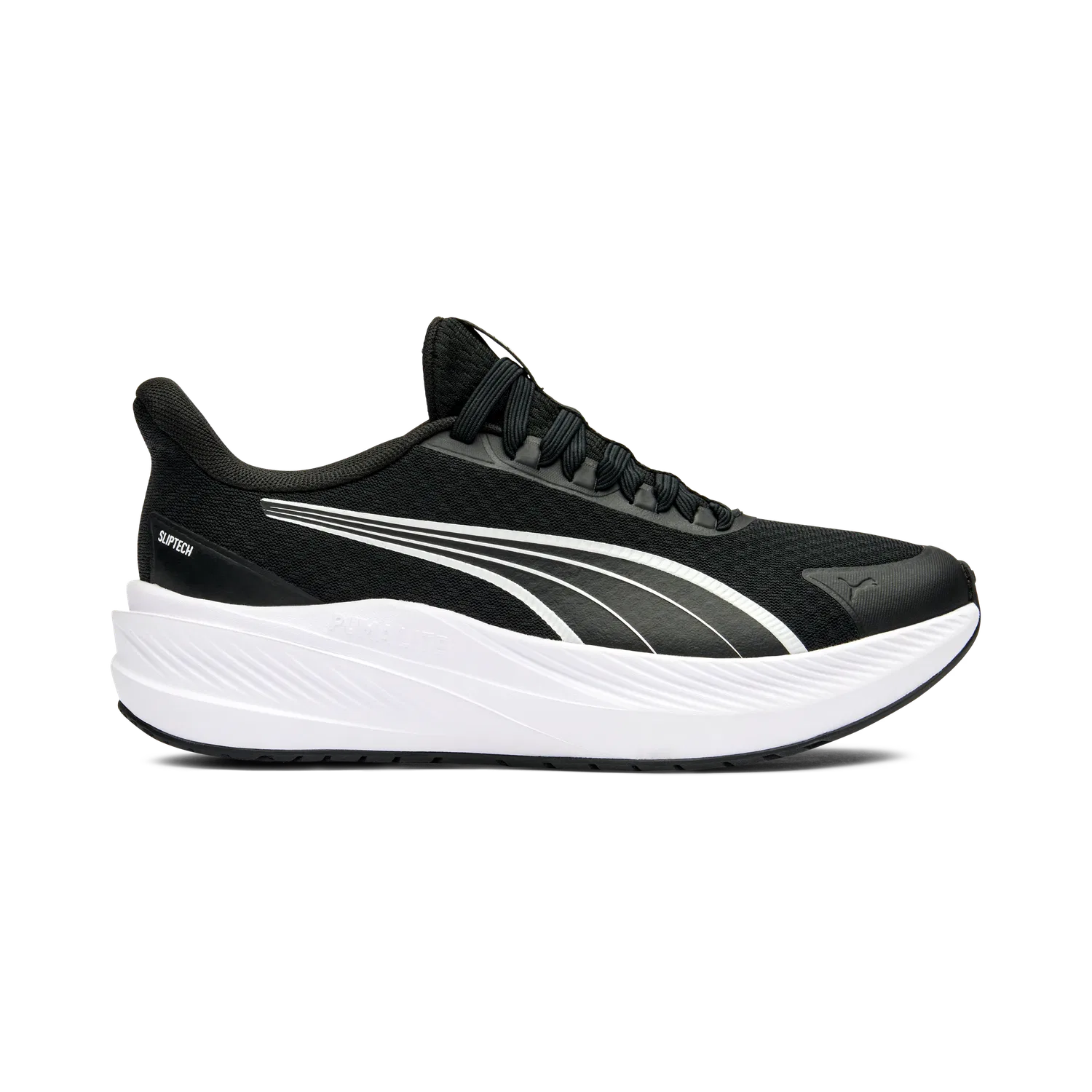 Детские кроссовки на шнуровке PUMA, черный