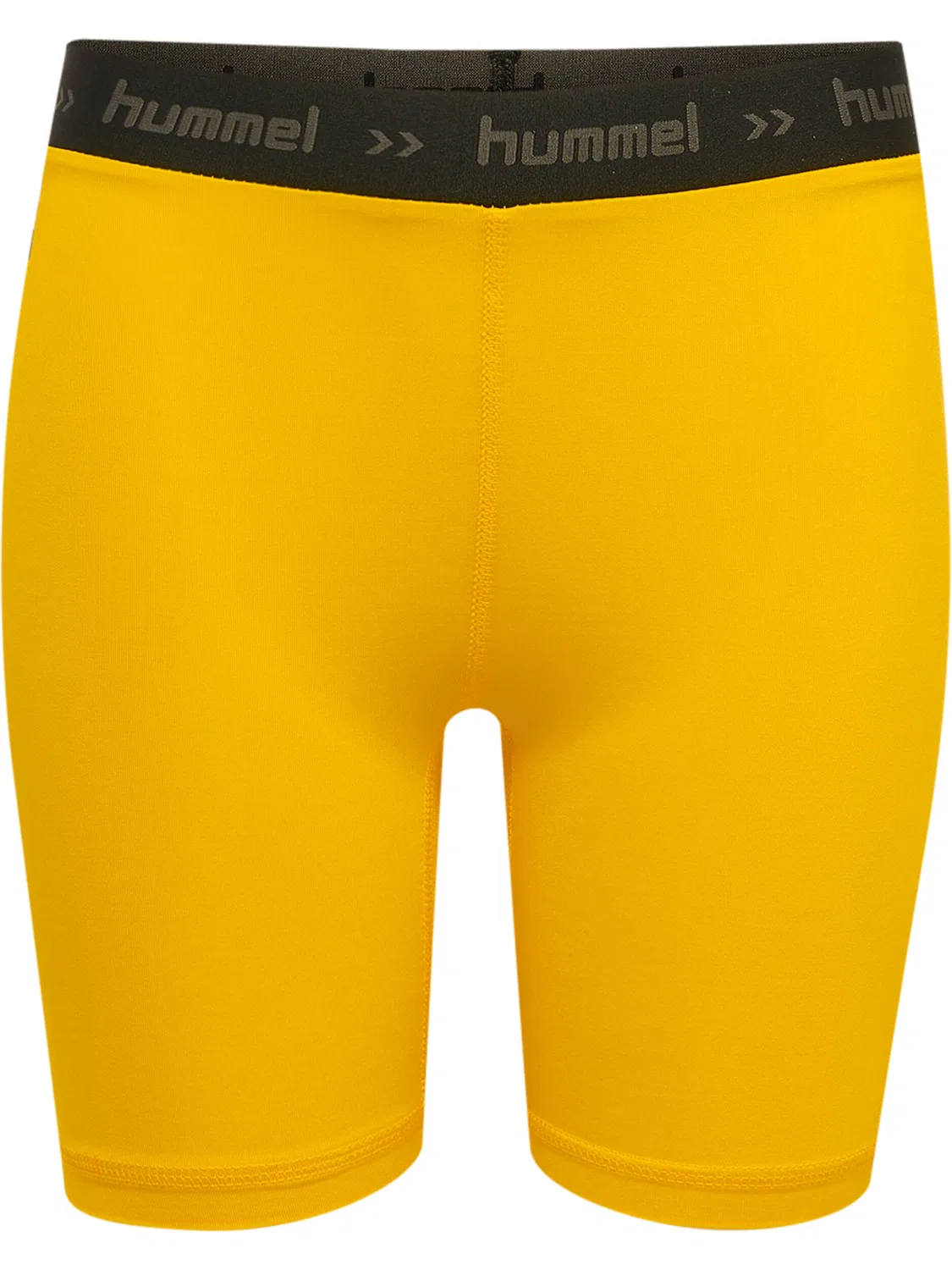 Детские леггинсы с принтом HML First Performan Kids Tig Shorts Hummel, Fluoreszierendes Neongelb — фото 2